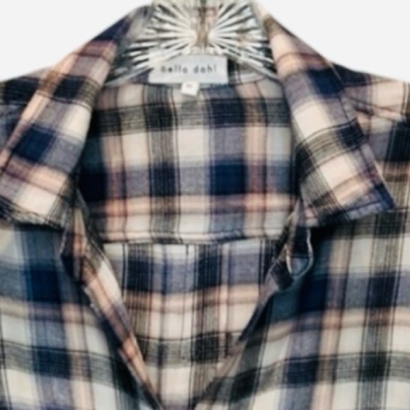 Revolve Bella Dahl flannel button up top - Picture 6 of 6